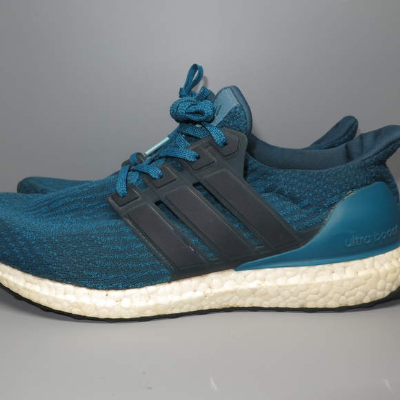 Adidas Shoes | Adidas Ultra Boost 3.0 Petrol Night Size 11.5 | Color: Blue/White | Size: 11.5 | Rlbargainseller's Closet